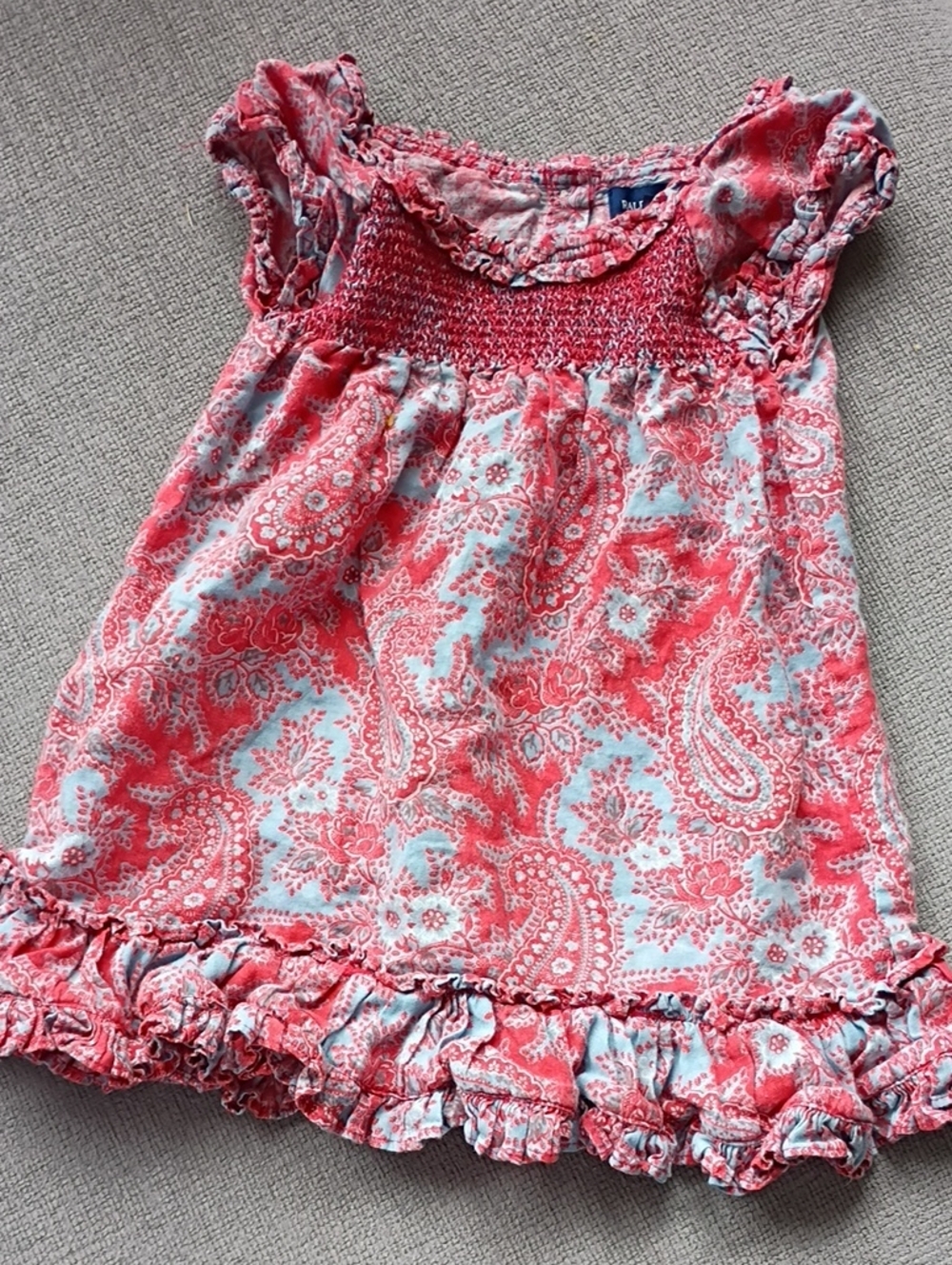 Ralph Lauren Paisley Floral Dress 24 Months